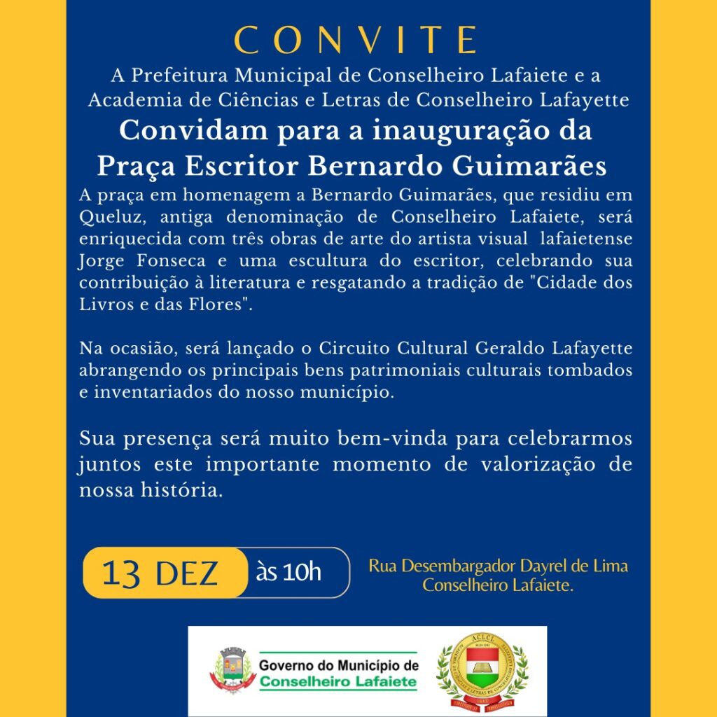 Imagem-do-WhatsApp-de-2024-12-11-as-09.36.07_3a9d03e4-1024x1024 Prefeitura Municipal promove grande homenagem à Literatura e Cultura com a Praça Escritor Bernardo Guimarães e Circuito Cultural